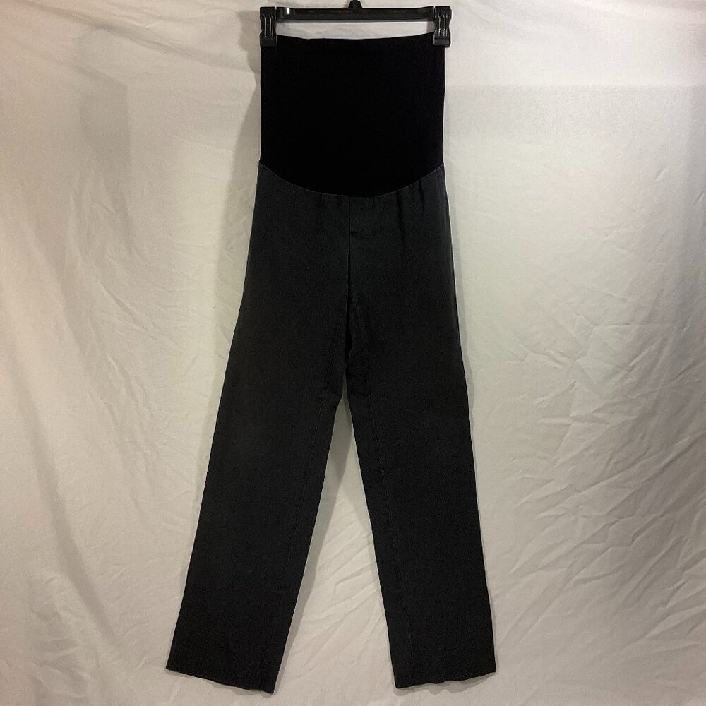 Maternity-A PEA IN THE POD, Secret Fit Belly, Skinny, Light-Wash Black Jeans